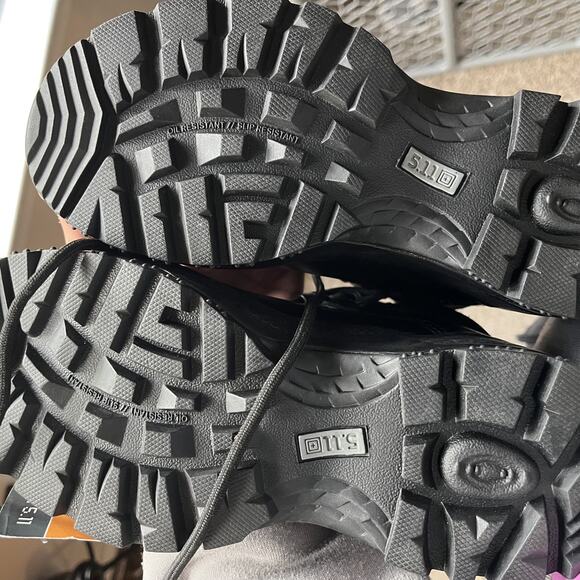 511 ATAC 6 Zip up UP Boot Womens Size 4 Black Tactical Leather Security Combat - Picture 3 of 13